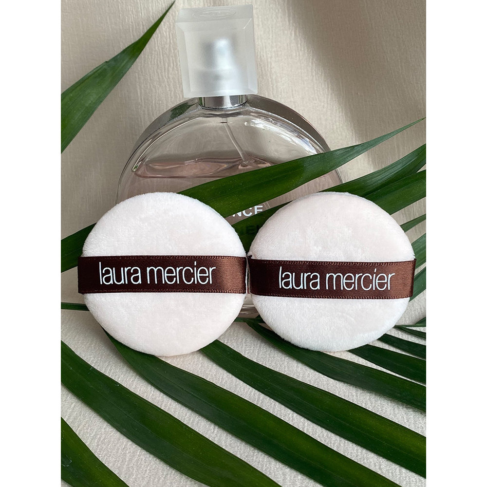 LM Lola Rose Loose Powder Puff Bột thay thế chính hãng Puff Velvet Đổ xô lớn LAURA MERCIER