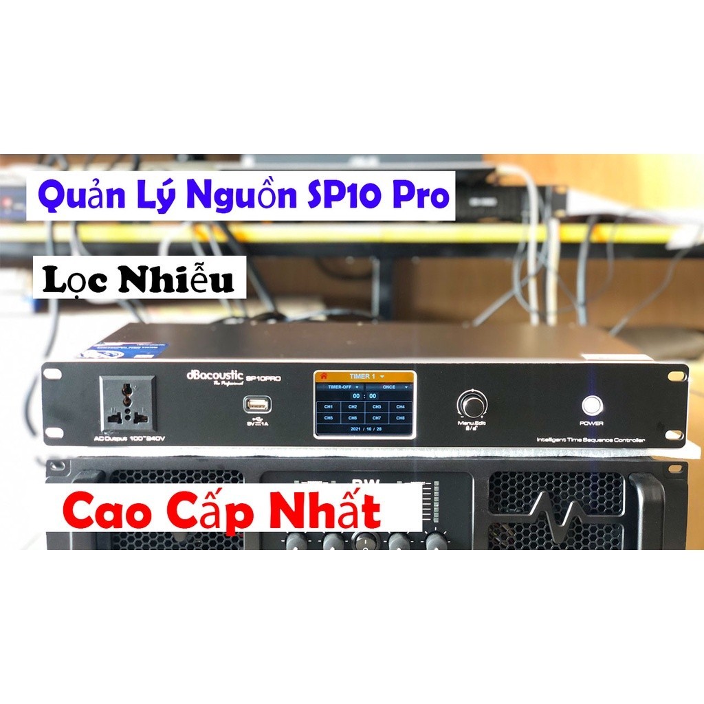 Quản Lý Nguồn DB SP10 Pro / SP10 Plus - Hàng Chính hãng - Tín Audio