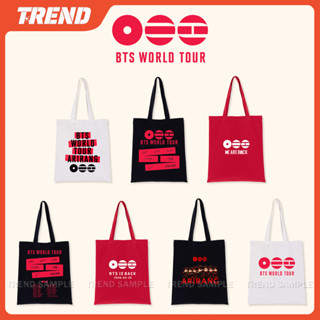 2026 BANGTAN WORLD TOUR ARIRANG COMBACK Merch Túi vải Tote Túi đeo vai đa năng thời trang Unisex cho bộ sưu tập quà tặng ARMY