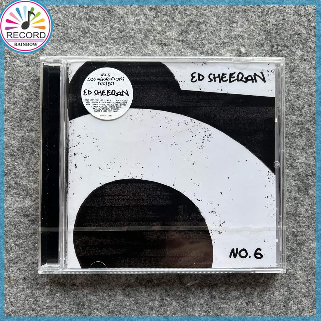 Ed Sheeran No. 6 Collaborations Project Original CD Brand New Album [Sealed] YNLX