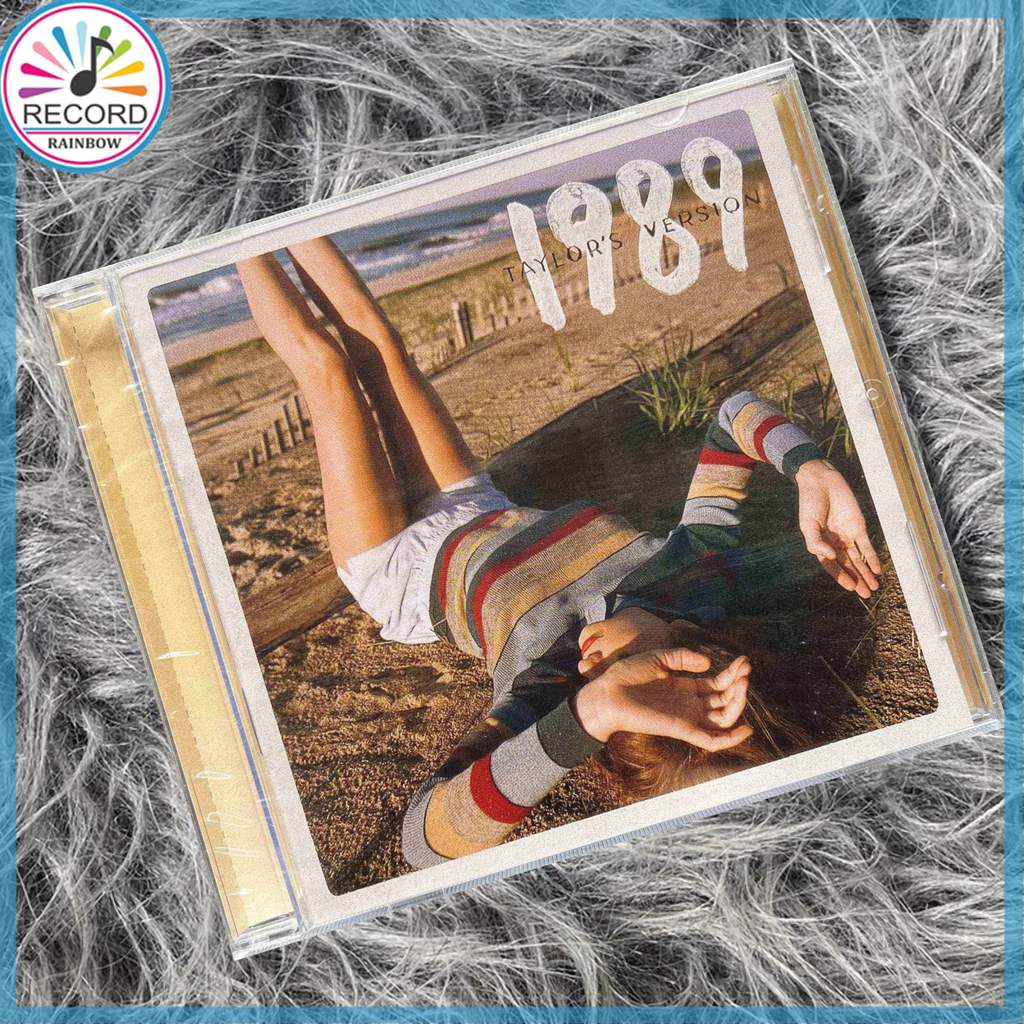 Original Taylor Swift 1989 Taylor's Version Sunrise Boulevard Yellow Deluxe Polaroid Edition CD Albu
