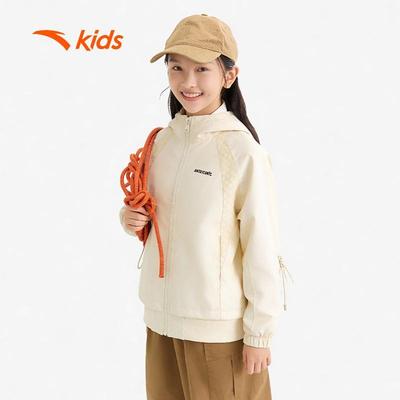 ANTA Kids Áo Khoác Thời Trang Bé Gái Size 130-170 Giữ Ấm, Cản Gió, Thoải Mái Vận Động 3626A8610