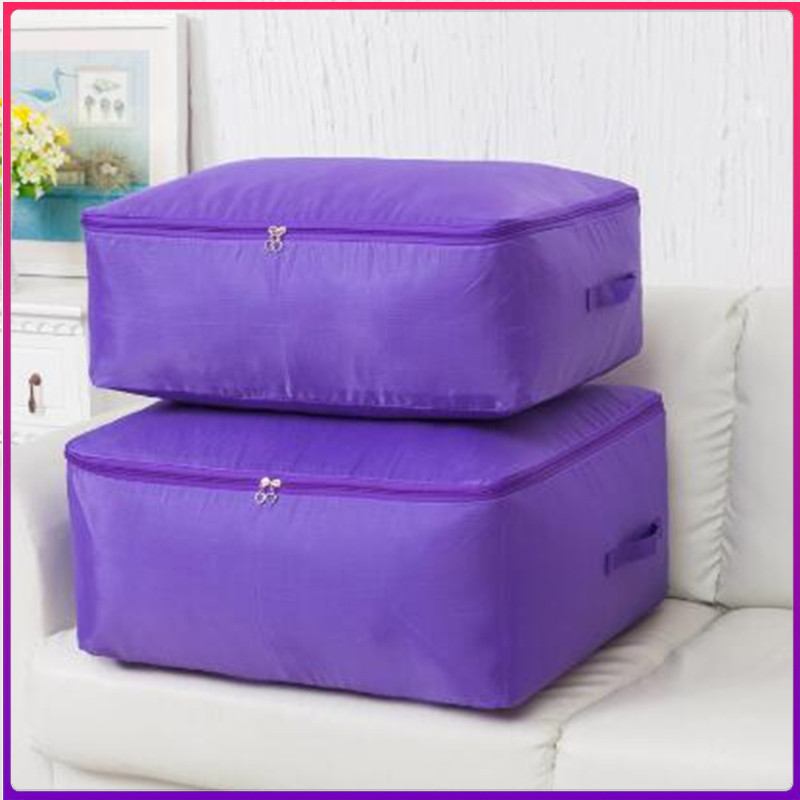 MỚI 1 Vải Oxford Quilt Túi Bảo Quản Quilt Quần Áo Hoàn Thiện Túi Bảo Quản Tiết Kiệm Không Gian Dung 