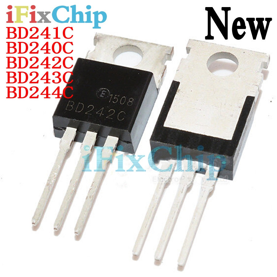 5 CÁI BD241C TO-220 BD241 241C BD240C BD240 BD242C BD242 BD243C BD243 BD244C BD244 Transistor hiệu ứ