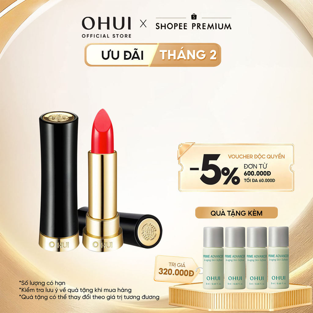 [OHUI Official] Son môi OHUI Rouge Real Lipstick 3.5g