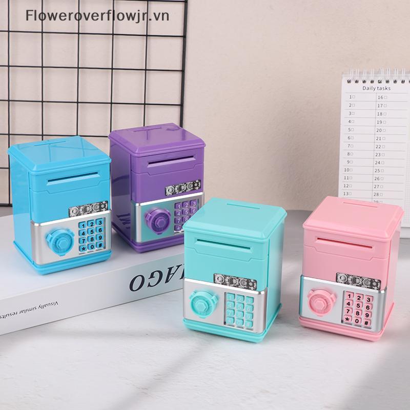 FJR Kids Password Piggy Bank - Hộp đựng tiền xu ATM Mini cho đồ chơi sinh nhật trẻ em HOT
