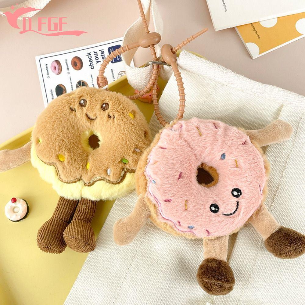 DFGF Mô Phỏng Donut Sang Trọng Mặt Dây Chuyền, Sang Trọng Hoạt Hình Donut Sang Trọng Móc Khóa, Thời 