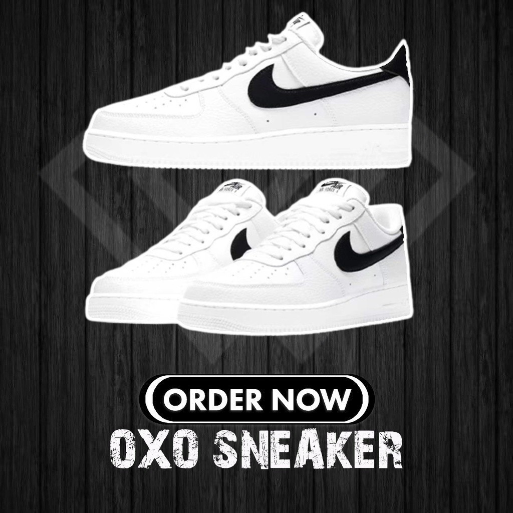 Air Force 1 low white black AF1 1 1 (chất lượng nguyên bản 100%) CT2302-100 giày nam nữ