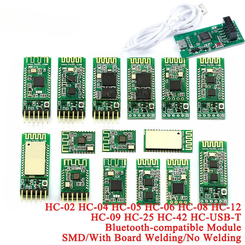 HC-05 HC-06 HC-25 HC-09 HC-04 HC-12 HC-08 HC-02 HC-42 WIFI RF Không Dây Bluetooth BLE Master-slave M