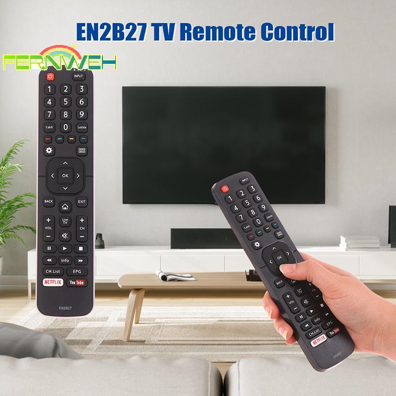 [Fernweh] Thay thế điều khiển từ xa TV EN2B27 cho TV thông minh LED Hisense với nút ống Netflix You 