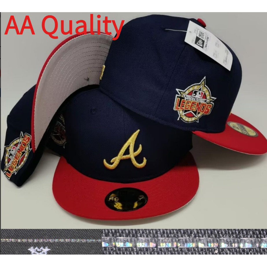 Mũ ERA × Just Don Atlanta Braves hai màu đỏ