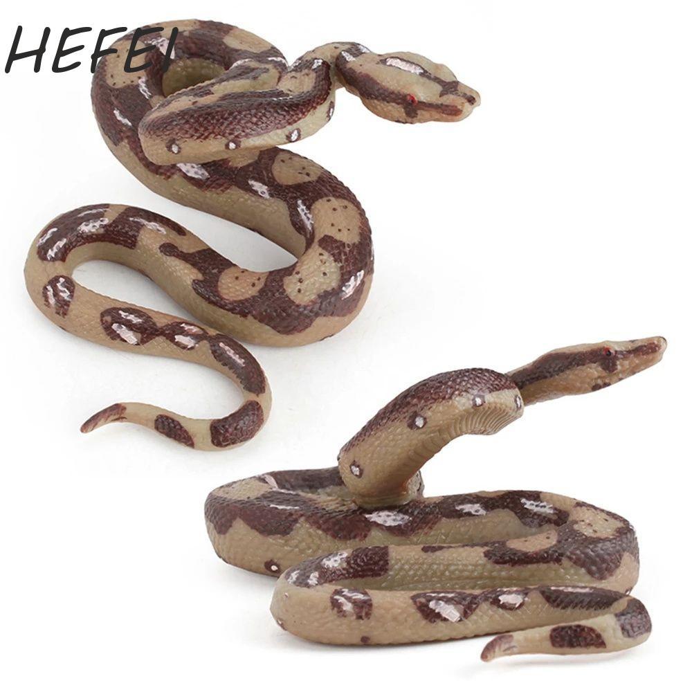 HEFEI Mô Phỏng Python Bộ Sưu Tập Quà Tặng Hoang Dã Mô Hình Python Đồ Chơi Halloween Đồ Chơi Trẻ Em Đ