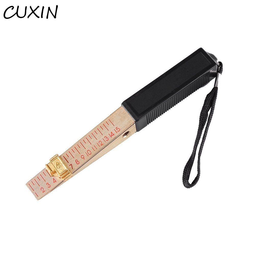 CUXIN Vernier Caliper House 1-15mm Cursor Copper Engineer Thước phát hiện
