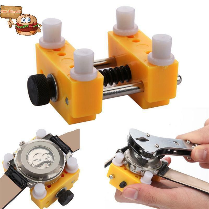 Công cụ sửa chữa thợ đồng hồ có thể điều chỉnh chống nắng Đồng hồ Ba Case Cover Holder Remover Opene