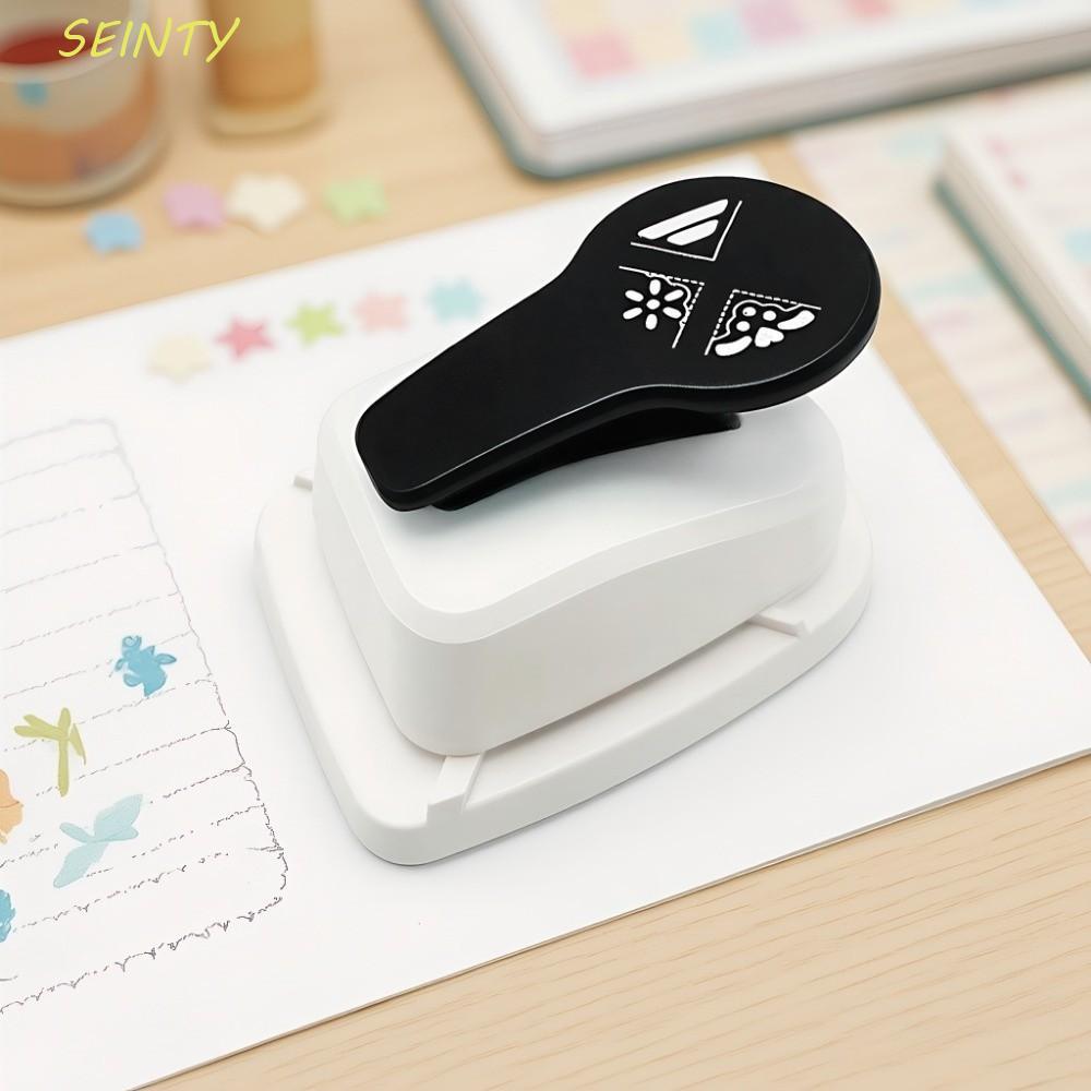 SEINTY Giấy Thủ Công Punch, Puncher Hole Puncher Trang Trí Góc Ren Puncher, Đồ Dùng Học Tập Tiết Kiệ