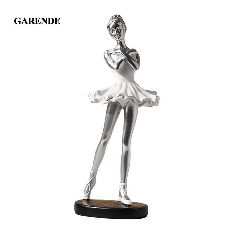 Garende Nhựa Tượng Tượng Cô Gái Hình Bộ Sưu Tập Hiển Thị Trang Trí Ballet
