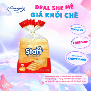 Combo 2 Bánh mì sandwich Staff lát mềm 275g