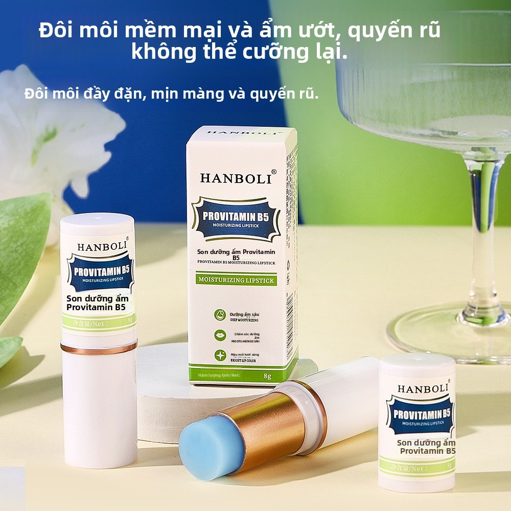 [Giảm Giá] Son Môi Vitamin B5, Dưỡng Ẩm Dưỡng Ẩm Giảm Đường Môi-Trẻ Dưỡng Ẩm, Tạo Môi Dưỡng Ẩm