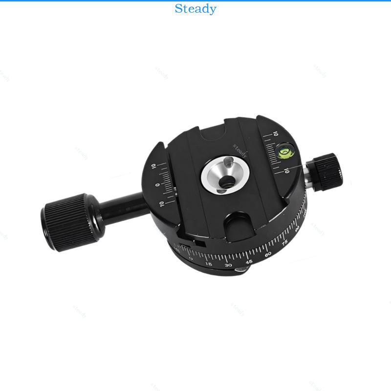 Quick Release Camera Plate For DSLR Lightweight Aluminum Clamp with 1/4 Screw