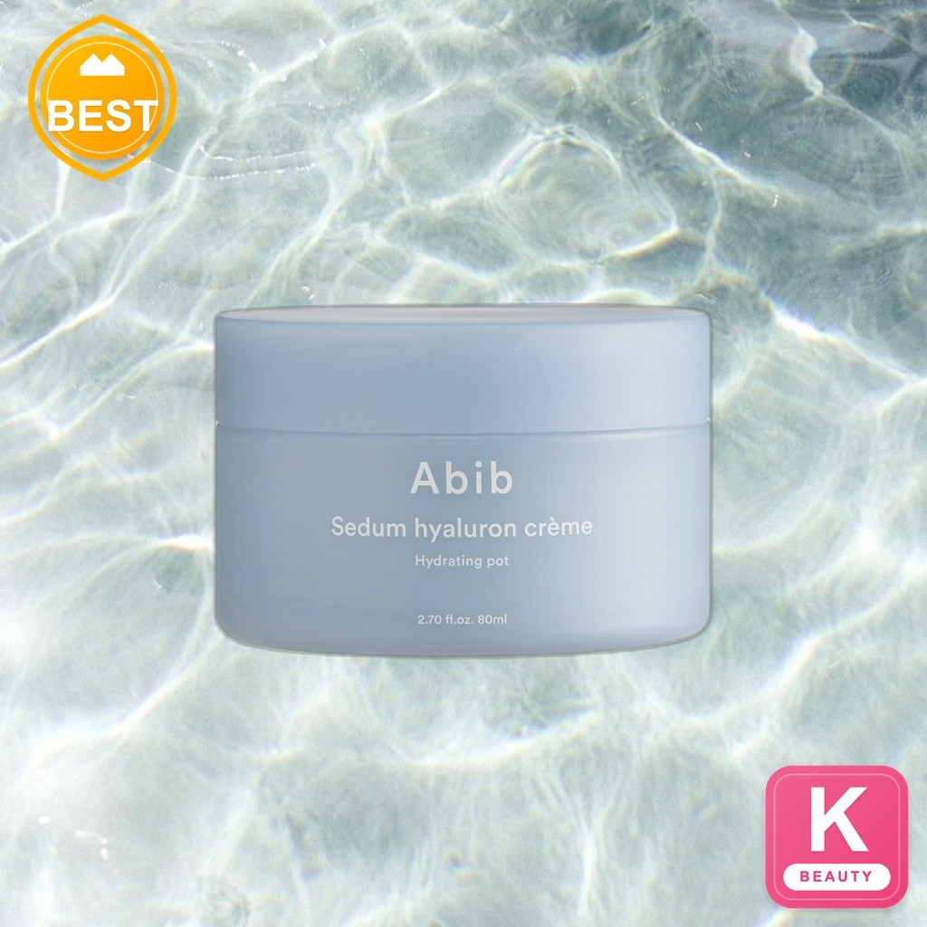 [Abib] Chậu dưỡng ẩm Sedum Hyaluron Creme 80ml / Kem Hàn Quốc / Công thức nhẹ / Chính hãng 100% của 