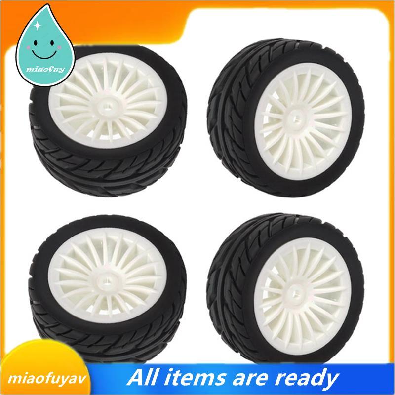 4 Lốp Cao Su Lốp Bánh Xe Cho SG1603 SG1604 1603 UD1601 UD1602 UD1603 UD1604 1 / 16 RC Xe Nâng Cấp Ph