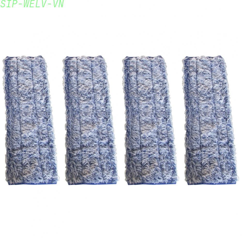 {WELV}Microfiber Replacement Wet And Dry Mop Pads For Hardwood Floor Cleaning