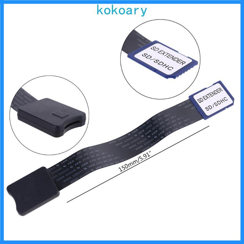 SD card male to TF  FeMale Flexible Memory Card Extension cable reader