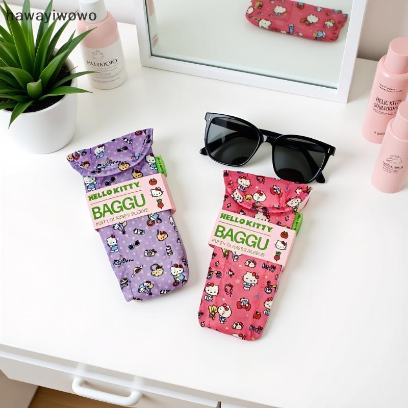 Túi Bảo Vệ Kính Mát Hình Hello Kitty Dễ Thương Made in Vietnam
