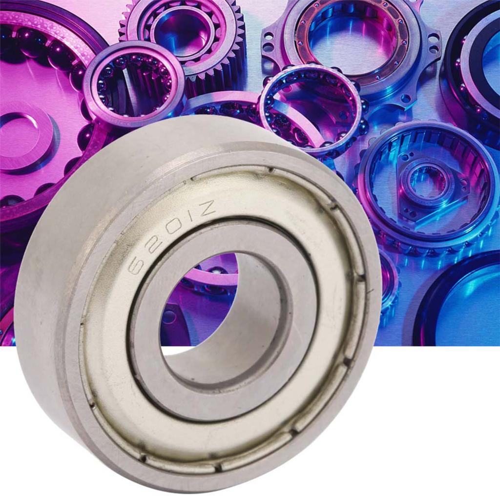 Ffggg 6201z Vòng bi thép rãnh sâu 12mm 10 Cái