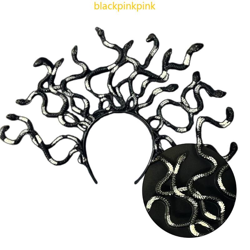 Đen Băng Đô Cosplay Medusa Cho Halloween