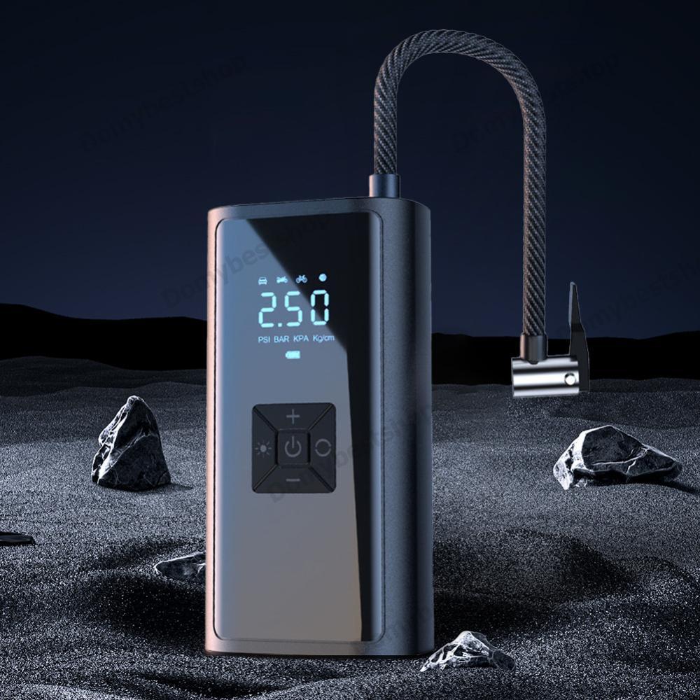 150PSI Máy bơm hơi ô tô di động Màn hình LCD Máy bơm lốp ô tô cho lốp ô tô