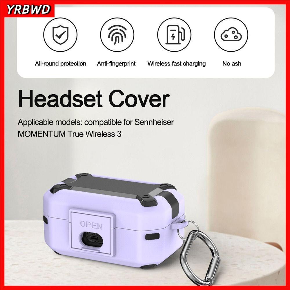 YRBWD Tai Nghe Phụ Kiện Cho Sennheiser Momentum True Wireless 3 Tai Nghe Chống Trơn Trượt Tay Cho Se