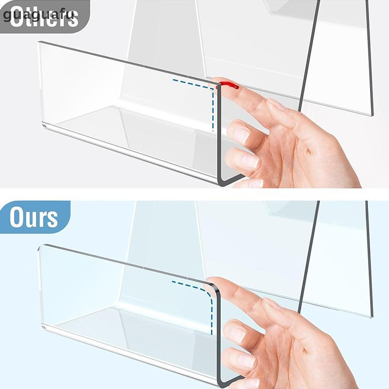 [guaguafu] Comic Book Display Acrylic Book Display Holderic Book Frame Clear Laptop Stand Magazine D