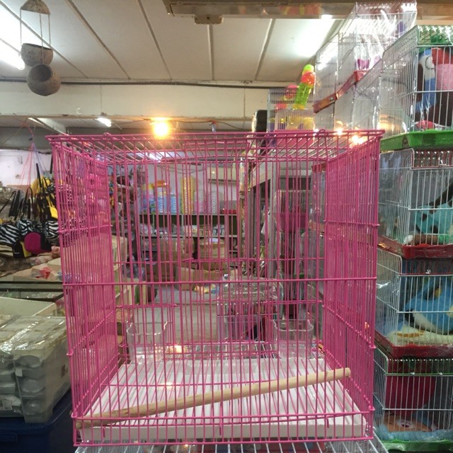 < Ghost Shop > Lồng chim BQ04​ Và những chiếc khác Cốc đựng thức ăn Gỗ Chiều dài 11,5 Chiều cao 11,5