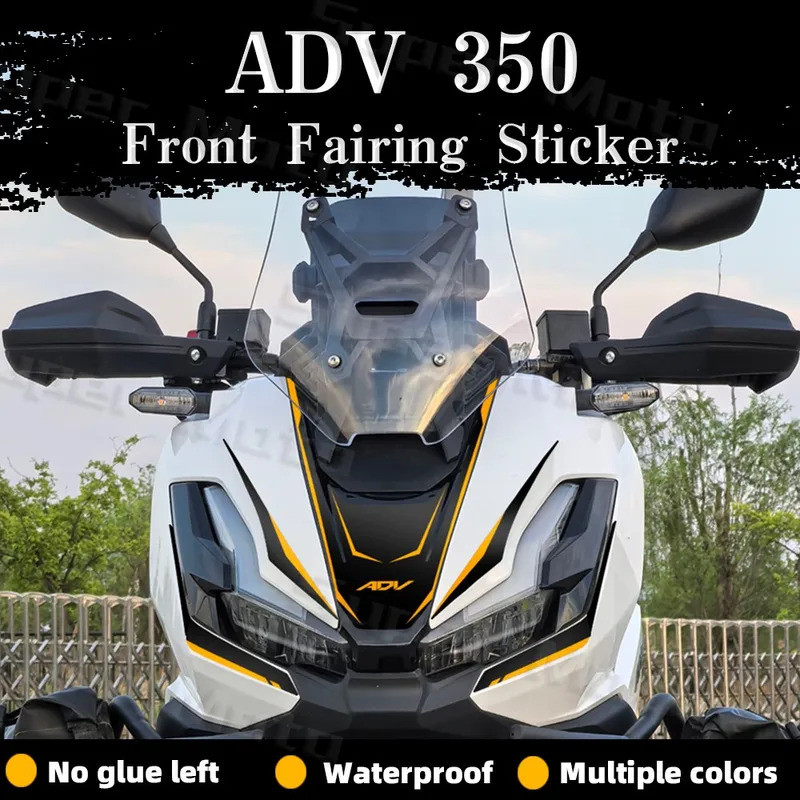 Đầu Xe Máy Fairing Miếng Dán Bảo Vệ Xe Tay Ga Phụ Kiện Chống Thấm Nước Trang Trí Đề Can Cho ADV350 A