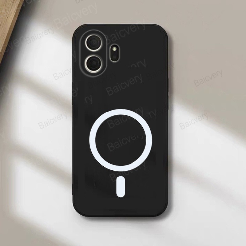 Bảo Vệ Mềm Mại Cho TCL K70 4G 5G Bao Có Nhãn Dán Từ Tính Cho TCL K70 Power / K70 SE Đen Cho NxtPaper