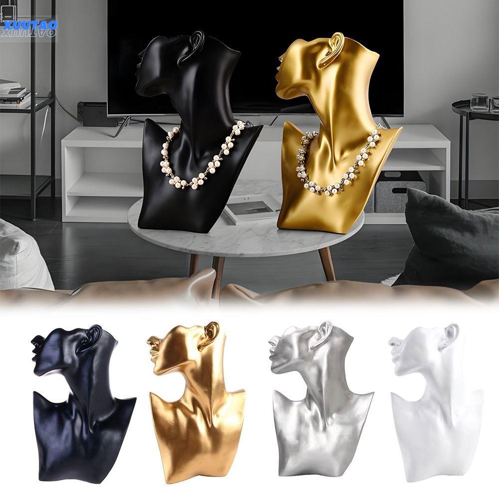 Giá trưng bày trang sức hình nộm EVERIN, Giá đỡ trưng bày đồ trang sức hình ảnh chân dung độc đáo, G