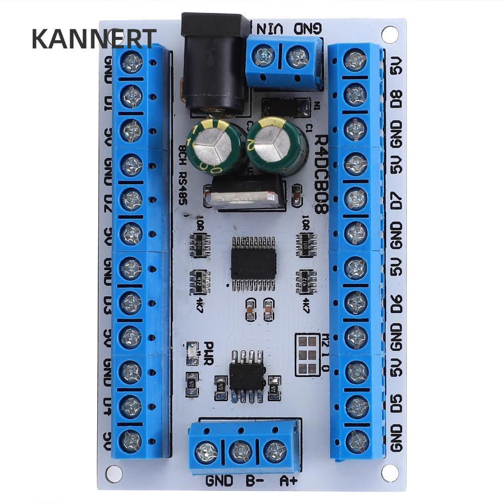 Mô-đun cảm biến KANNERT RS485, Bảng mạch R4DCB08 kỹ thuật số DC6-24V, Mô-đun rơle 8-13MA DS18B20 Mô-