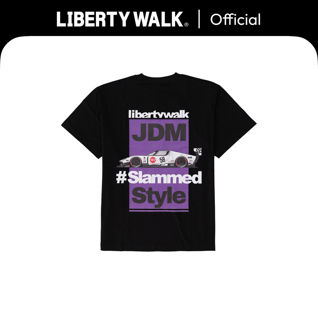 Liberty Walk LB JDM Style Miura Tee Đen LBWK