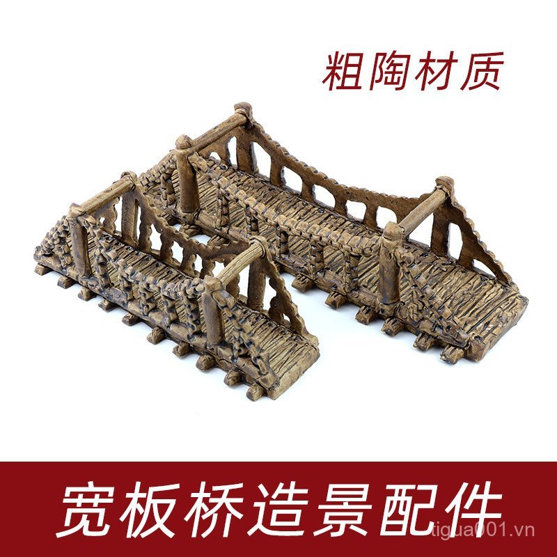 Bán Chạy Bể Cá Cầu Nhỏ Chảy Nước Cảnh Quan Đồ Trang Trí Sân Rockery Đồ Trang Trí Gốm Đồ Trang Trí Ph