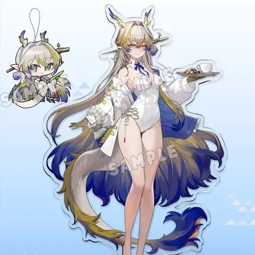 Standee Shu Arknights Mô Hình Anime Acrylic Mica Trang Trí Bàn Học Quà Tặng Fan Game Arknights Decor