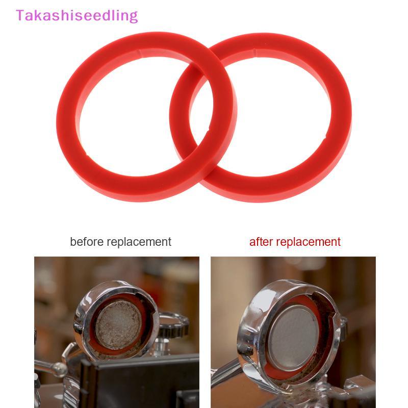 (Takashiseedling) E61 Silicone Group Gasket 8.0MM Group Head Kit cho Gaggia Máy pha cà phê Vòng đệm 