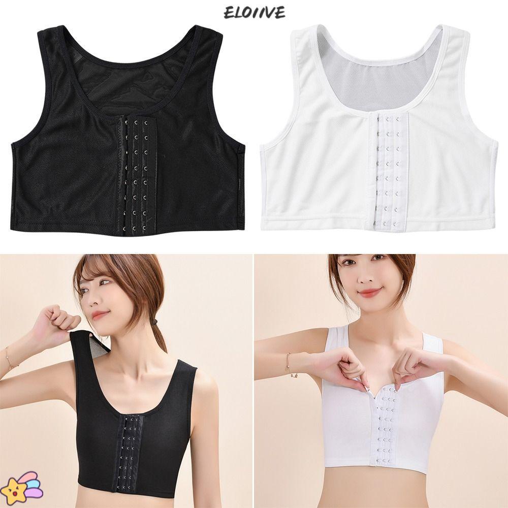 ELO11VE Ngực Shaper Corset - Áo Tank Top Tomboy Style M-3XL