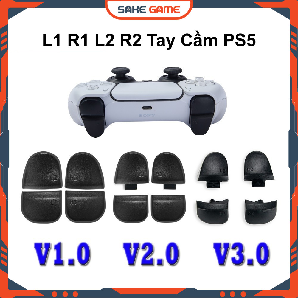 Nút Bấm Tay Cầm PS5 Nút Bấm Tay Cầm Dualsense Nút Bấm L1 R1 L2 R2 Tay Cầm PS5 Nút Bấm L1 R1 L2 R2 Ta