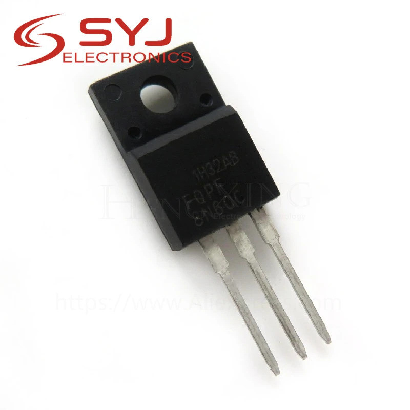 10 Cái / lốc FQPF8N60C TO-220 8N60C 8N60 TO220 Còn Hàng