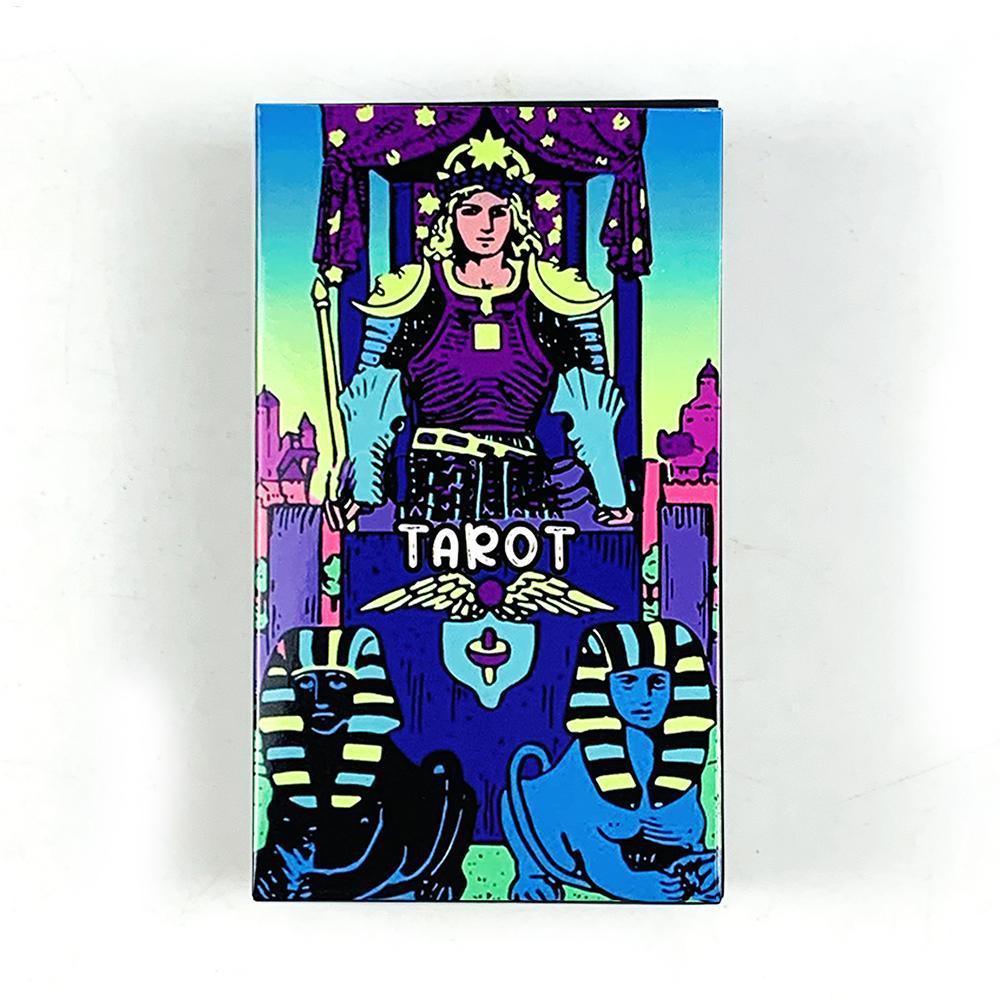 Neon Rider Tarot Cards Game After Bói Toán Phiên Bản Tiếng Anh Phiên Bản Oracle Board Game Dành Cho 
