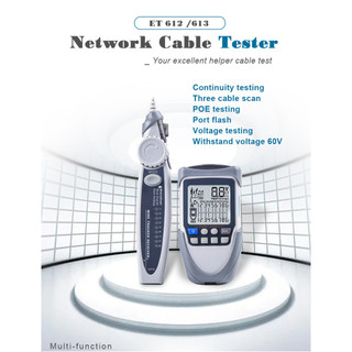 Máy kiểm tra cáp mạng POE mới, Kiểm tra cáp Ethernet, Kiểm tra điện áp, Tốc độ 10 / 100 / 1000M, Bộ theo dõi cáp, dành cho Kỹ thuật viên mạng, Lắp đặt mạng ❈ ❈ ❈ ❈ ❈ ❈ ❈ ❈ Shopee ❈ ❈)