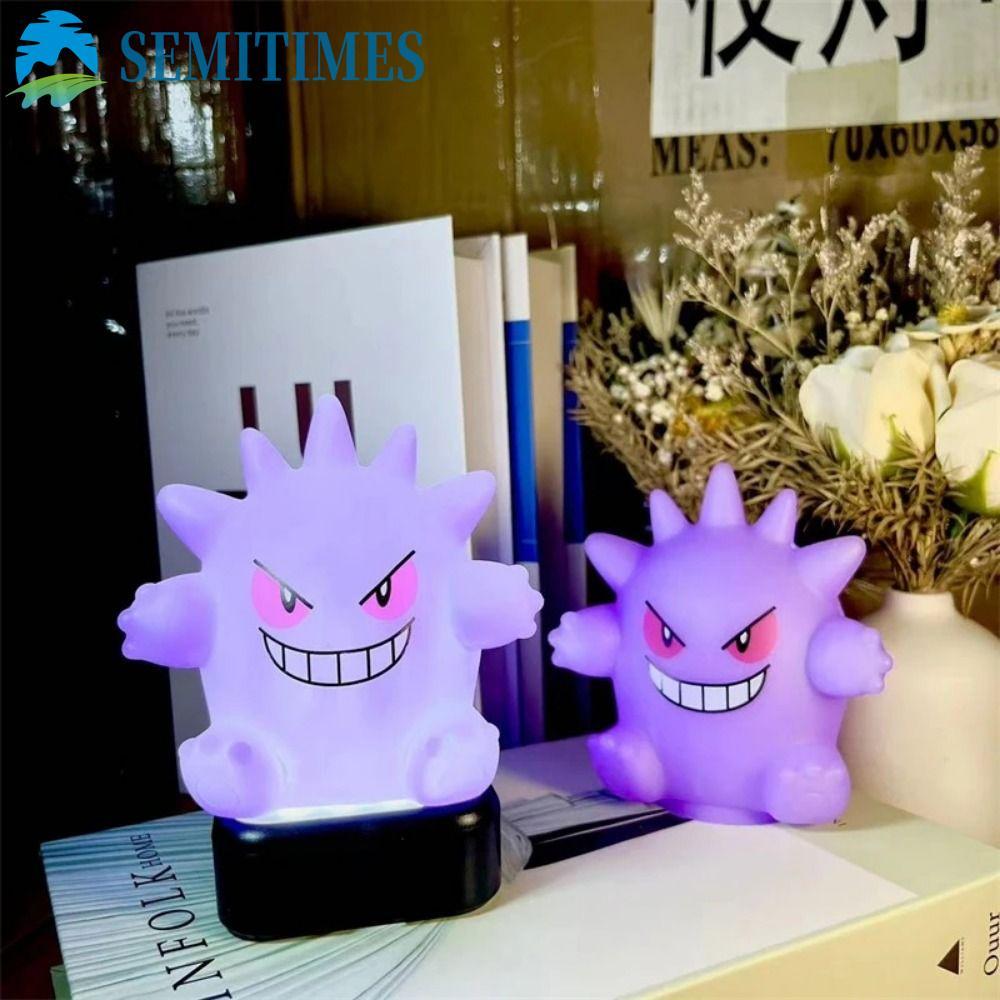 Đèn ngủ mô hình Gengar LUNAEDGE, Mô hình Gengar Anime Nhân vật Gengar Đèn ngủ, Đồ chơi phát sáng Vin