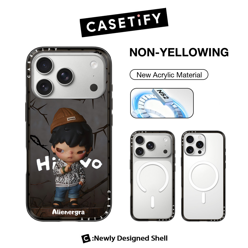 CASE HIRONO Nhân Vật 2 Acrylic Mới Có Từ Tính Cho IPhone 17 Pro Max / 17 16 15 14 13 Pro Max Vỏ Bảo 