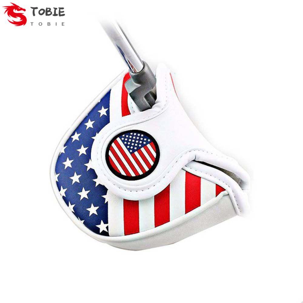 TOBIE Golf Mallet Putter Cover Putter Cover Thể Thao Golf Putter Cover Golf Putter Phụ Kiện Golf Thi